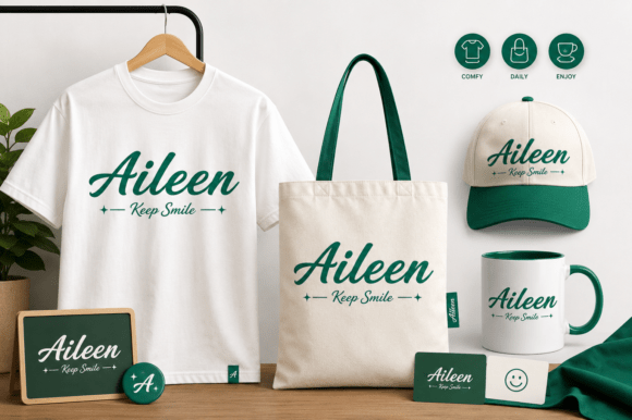 Rosaline Font PNG with transparent background - Preview 2