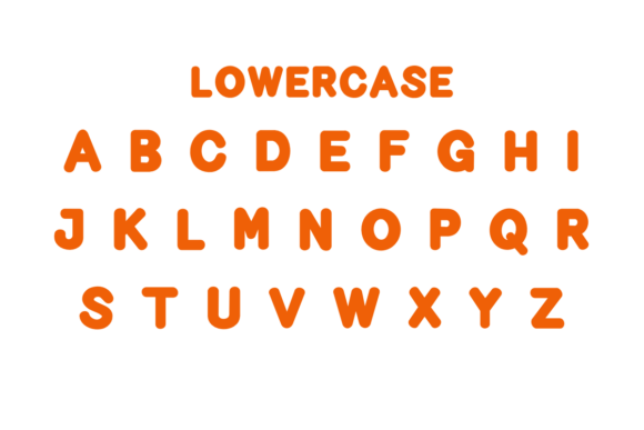 Color Drip Font PNG with transparent background - Preview 6