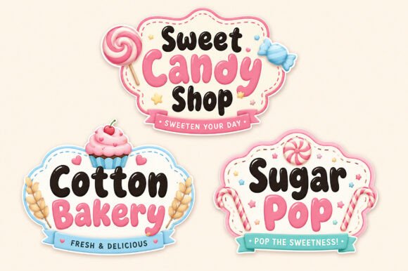 Cotton Candy Font - Preview 1