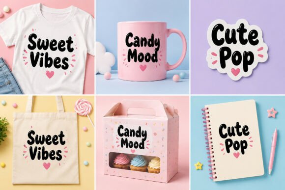 Cotton Candy Font - Preview 3