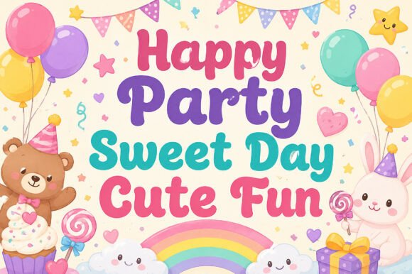 Cute Gallery Font - Preview 2