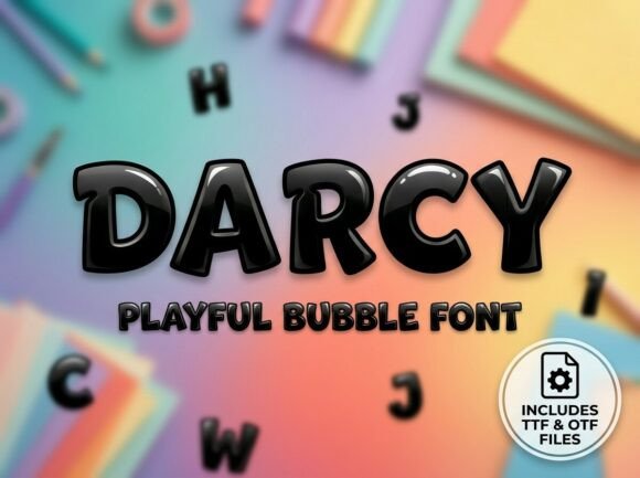 Darcy Font - Preview 1