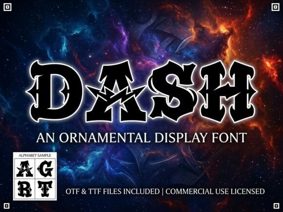 Dash Font - Preview 2