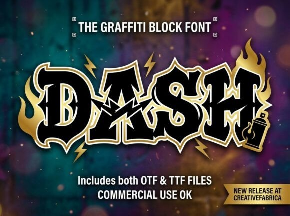 Dash Font - Preview 4
