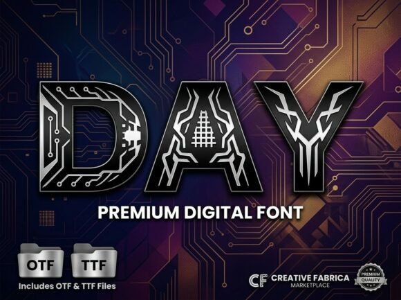 Day Font - Preview 1