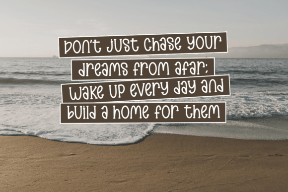Dreaming College Font - Preview 3
