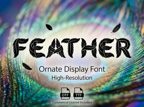 Feather Font - Preview 2