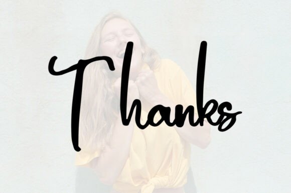Floating Font - Preview 4