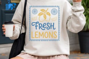 Fresh Lemons Summer SVG Design