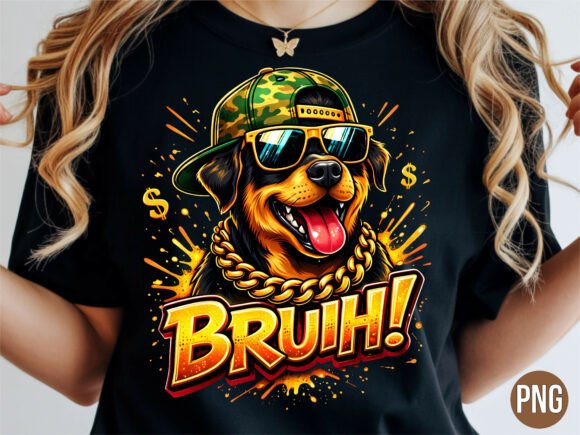 funny rottweiler bruh svg clipart cricut htv shirt humor design