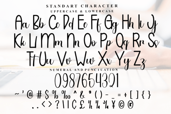 Honey Beautiful Font PNG with transparent background - Preview 4