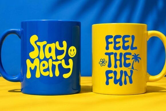Melty Pop Font font preview - 4