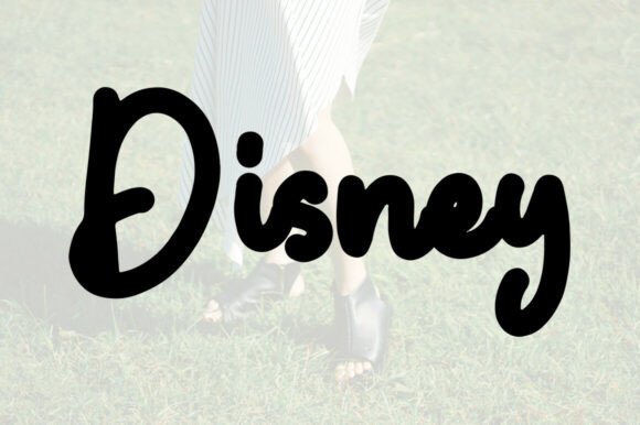 Rushing Font PNG with transparent background - Preview 3