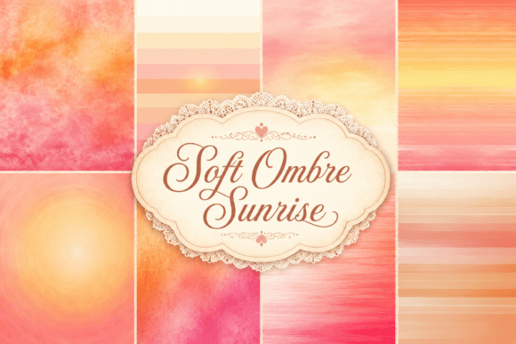 Preview of Soft Ombre Sunrise