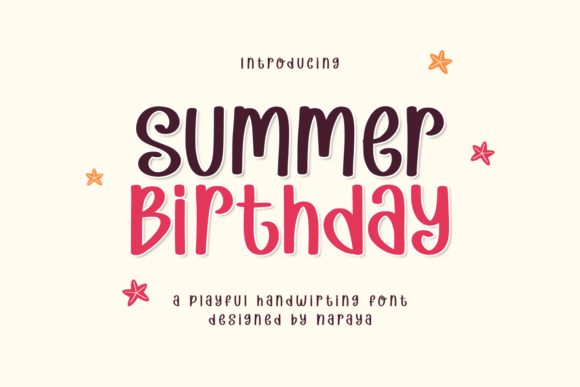 Summer Birthday