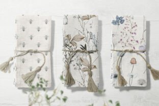 Summer Botanical Seamless Patterns PNG Graphic by Busy May Studio ...