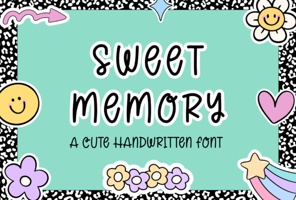 Sweet Memory Script & Handwritten Font By Bassoonartwork