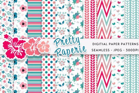 Preview of 10 Digital Paper Backgrounds