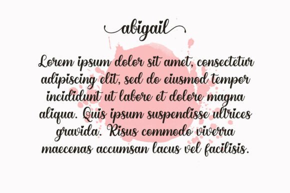 Abigail Font - Preview 6