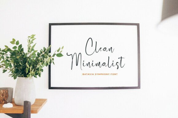 Batavia Symphony Font - Preview 1