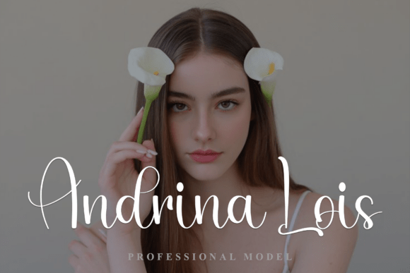 Blooming Something Font - Preview 2