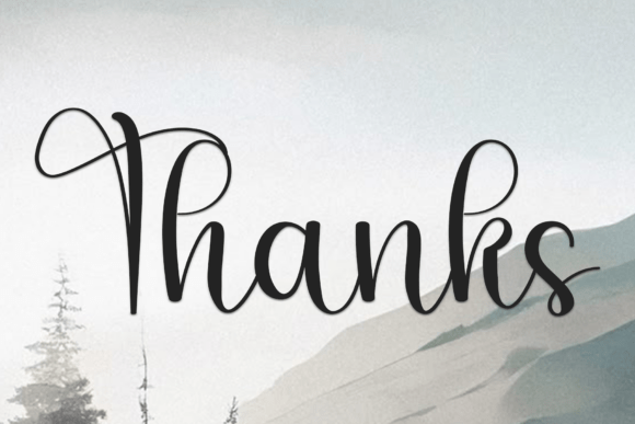 Blooming Something Font - Preview 3