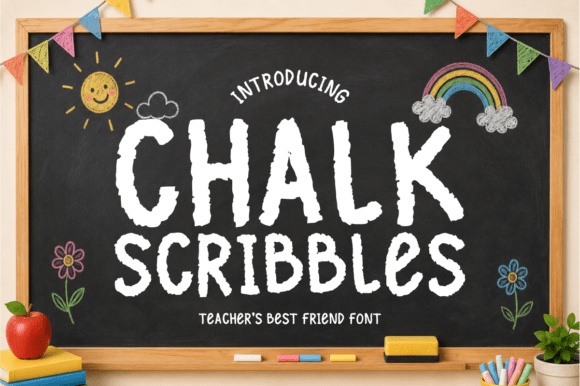 Chalk-Scribbles-Fonts-150513323-1-1-580x