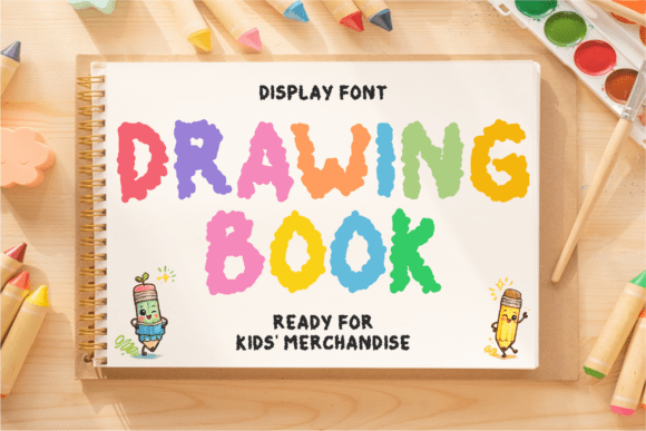 Crayon Pencil Font - Preview 2