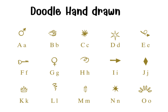 Doodle Hand Drawn Font - Preview 1