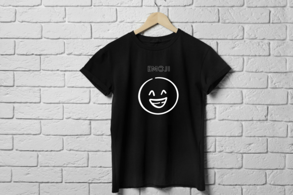 Emoji Line Art Font PNG with transparent background - Preview 5