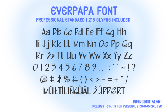 Everpapa Font - Preview 4