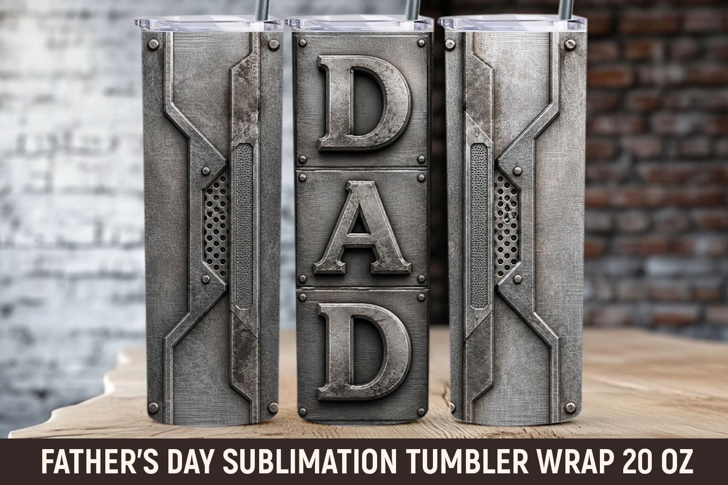 Father's Day Tumbler, Dad Tumbler Graphic by KMarinaDesign · Creative ...