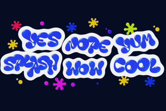 Fluid Font - Preview 4