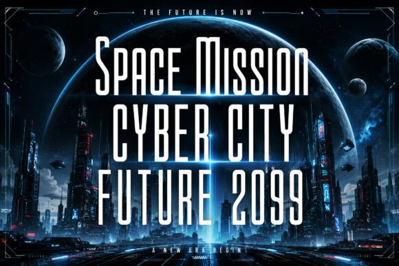 Futuristic Font - Preview 3