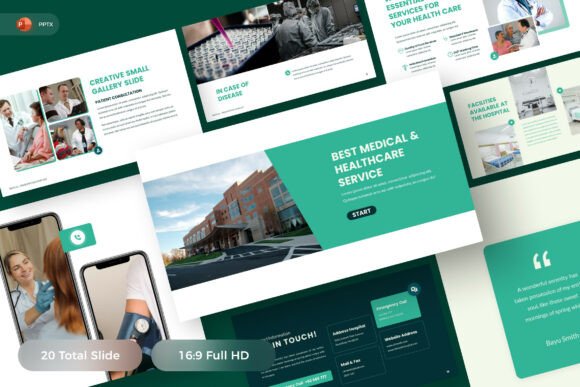 Preview of Healthcare Medical PowerPoint Template