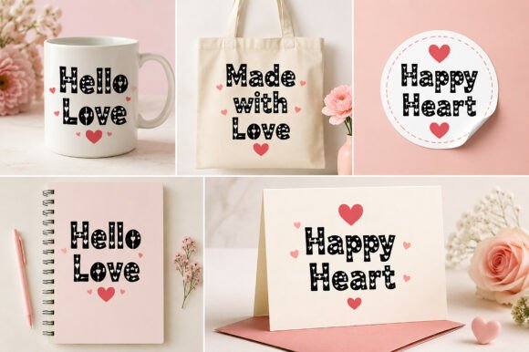 Honey Love Font - Preview 1