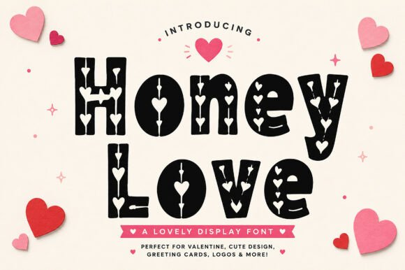 Honey Love Font - Preview 3