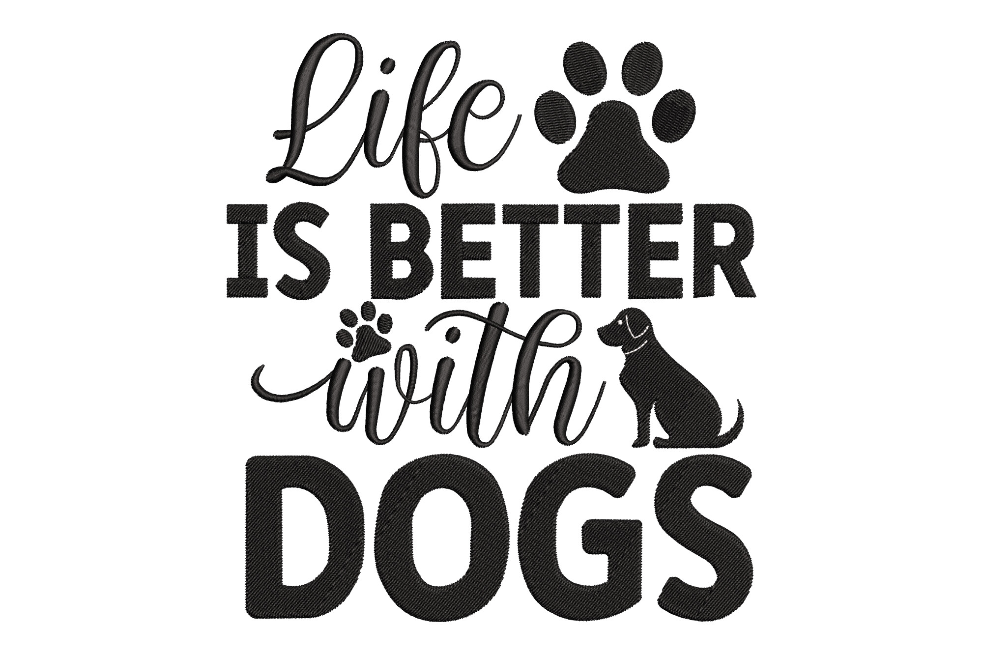 Life is Better with Dogs