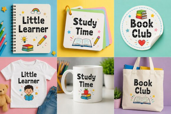 Little Scholars Font PNG with transparent background - Preview 2