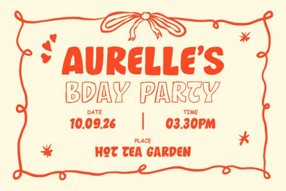 Mapsy Boldsy Font PNG with transparent background - Preview 2