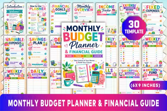 Monthly Budget Planner & Financial Guide