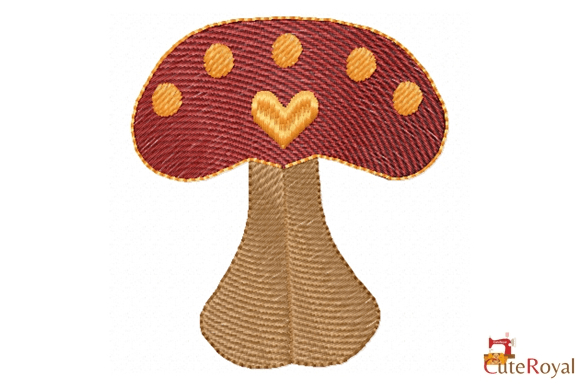Mushroom with Heart