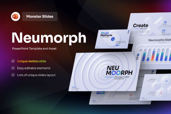 Neumorph PowerPoint Template