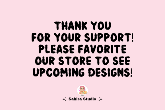 Puffy Popcorn Font PNG with transparent background - Preview 4