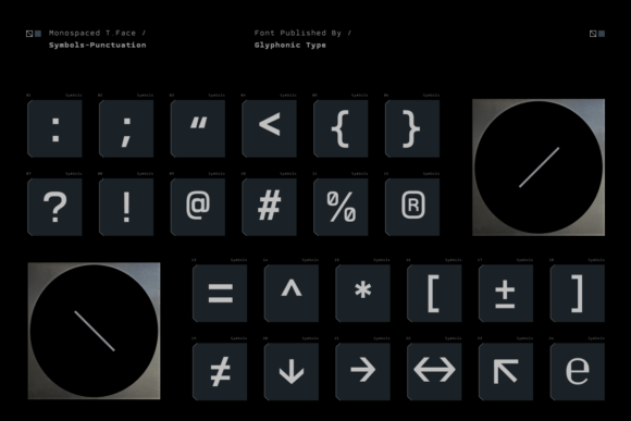 Robuto Mono Font font preview - 4