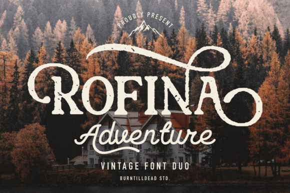 Rofina Serif Font By Burntilldead