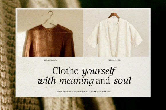Rustic Portrait Font PNG with transparent background - Preview 3