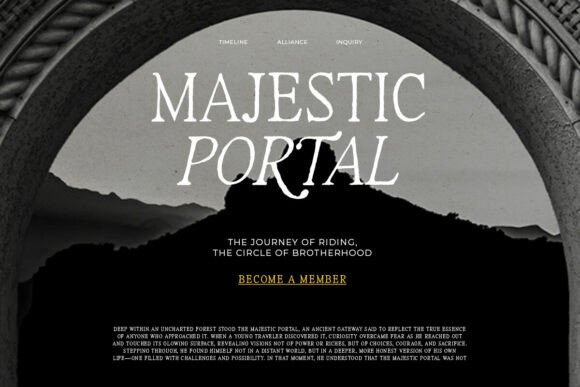 Rustic Portrait Font PNG with transparent background - Preview 6