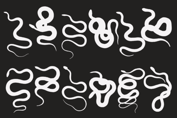 Snake Silhouettes (2/2)