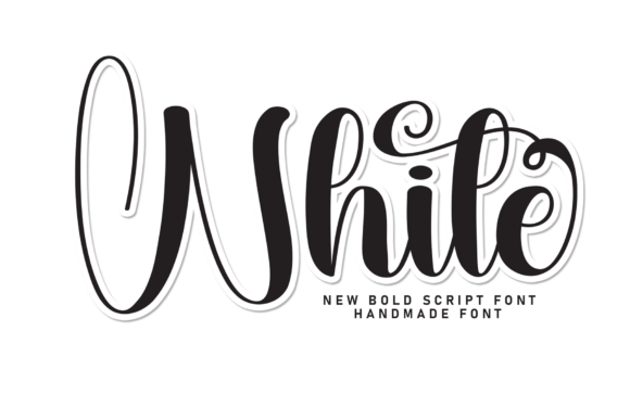 White Fonts